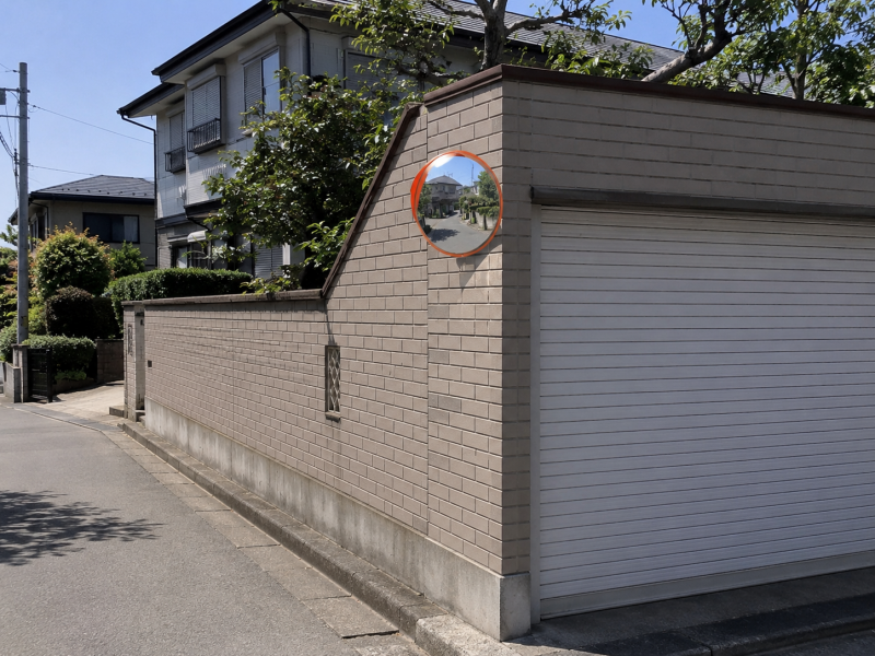 カーブミラーの制作・設置｜アシストしらさぎ